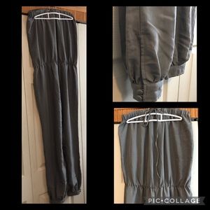 Ladies Gray NY & Co. Collection Jumpsuit.